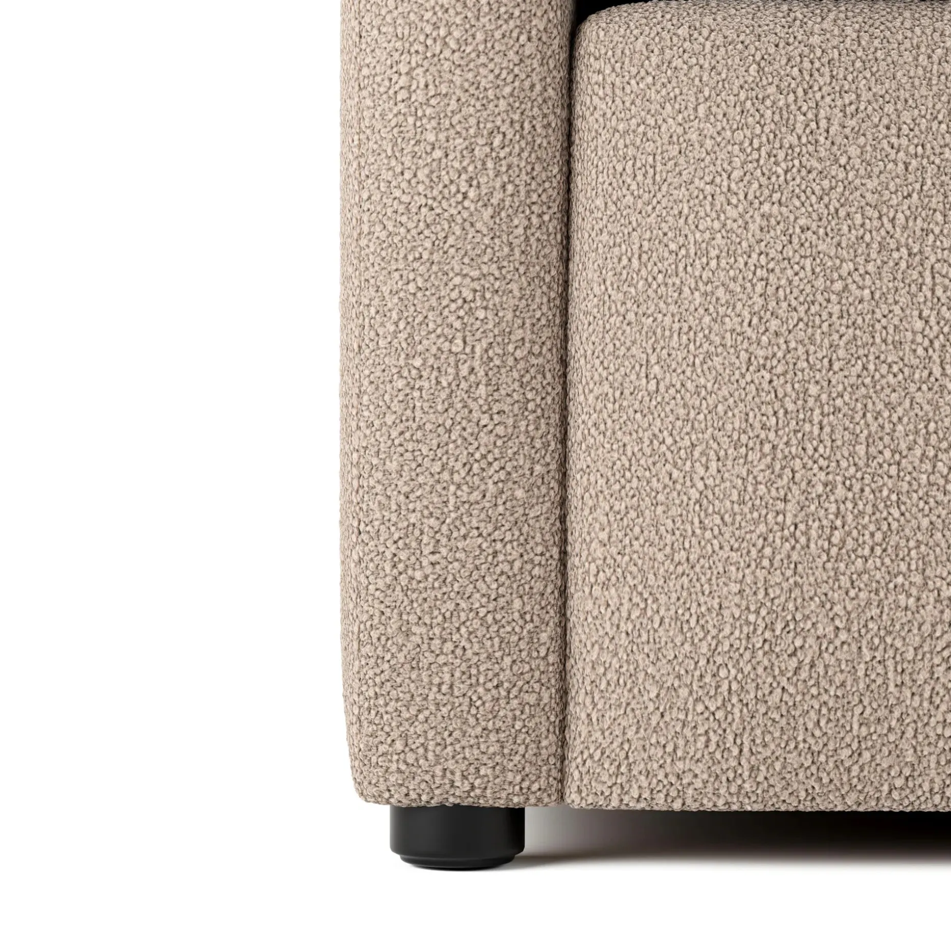 Landry 109" Right Storage Sleeper Sectional - Sandstone Wool Bouclé