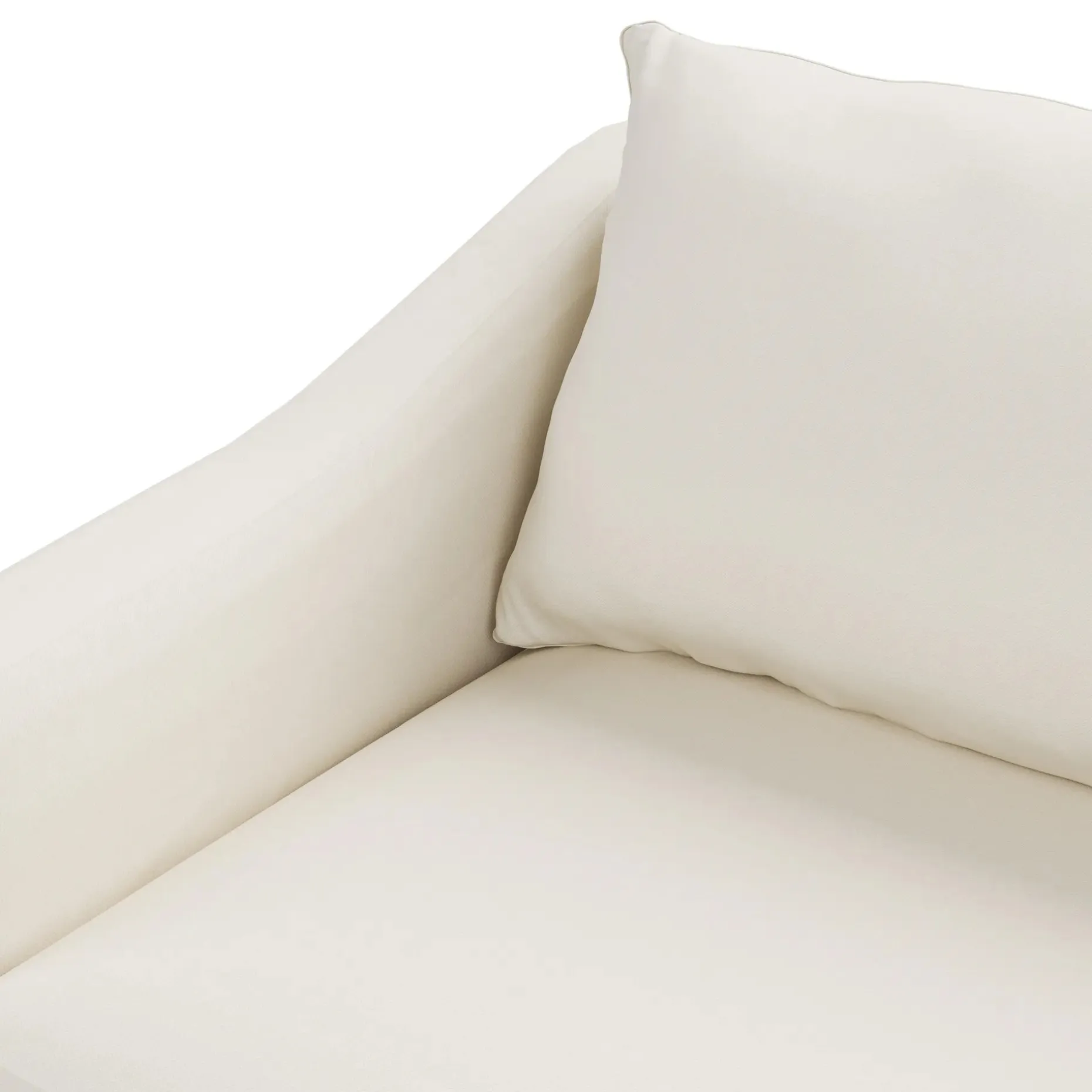 Landry 84.5" Slipcover Sofa - Fine White