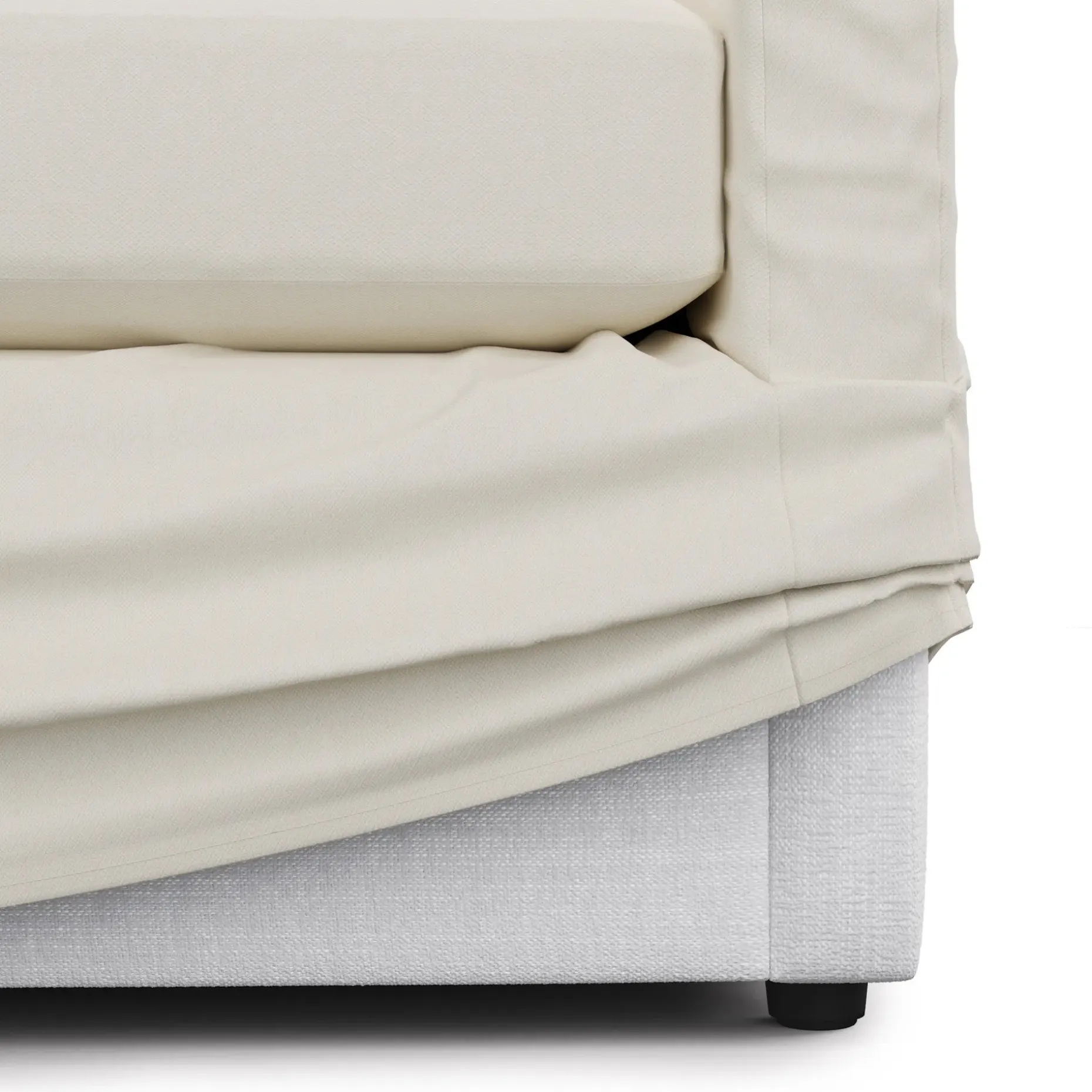Landry 84.5" Slipcover Sofa - Fine White