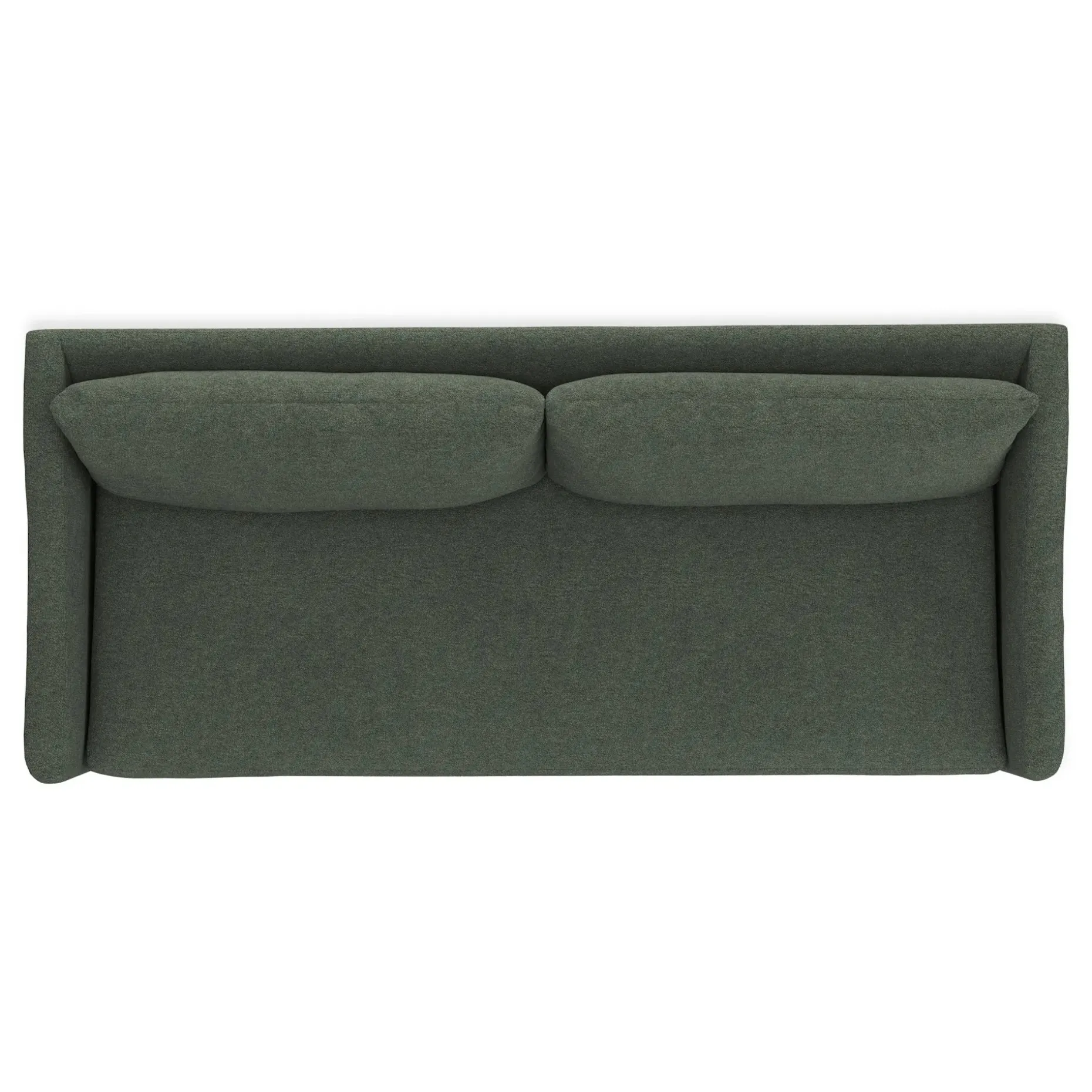 Landry 84.5" Sofa Bed - Green Wool Bouclé