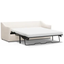Landry 84.5" Sofa Bed - Ivory Wool Bouclé
