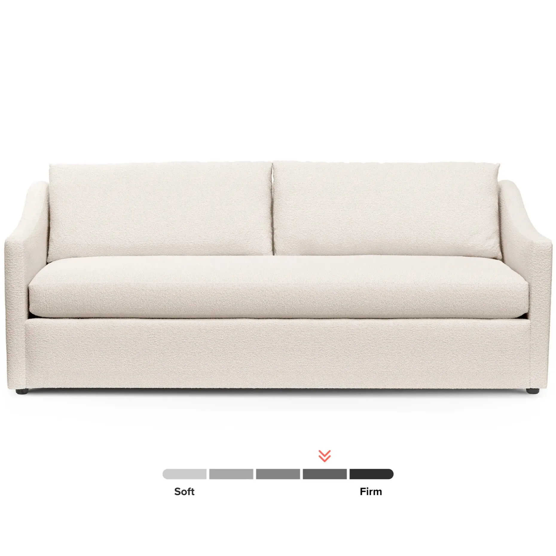 Landry 84.5" Sofa Bed - Ivory Wool Bouclé