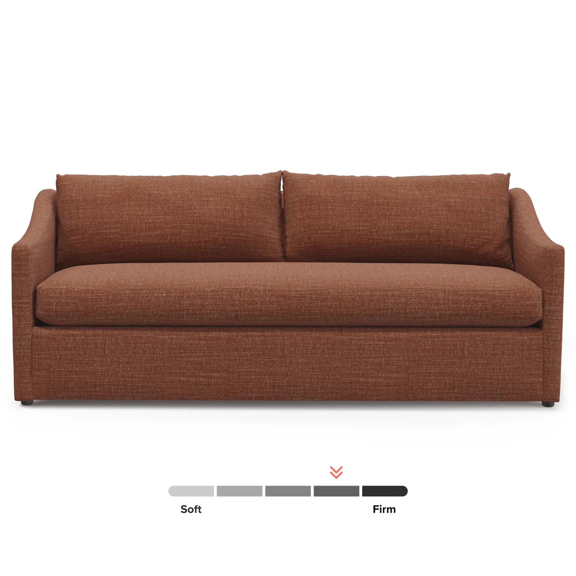 Landry 84.5" Sofa Bed - Napa Rust
