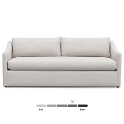 Landry 84.5" Sofa Bed - Napa White