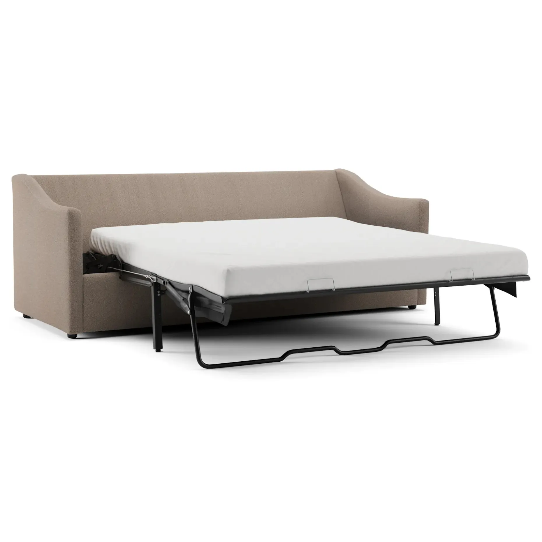 Landry 84.5" Sofa Bed - Sandstone Wool Bouclé