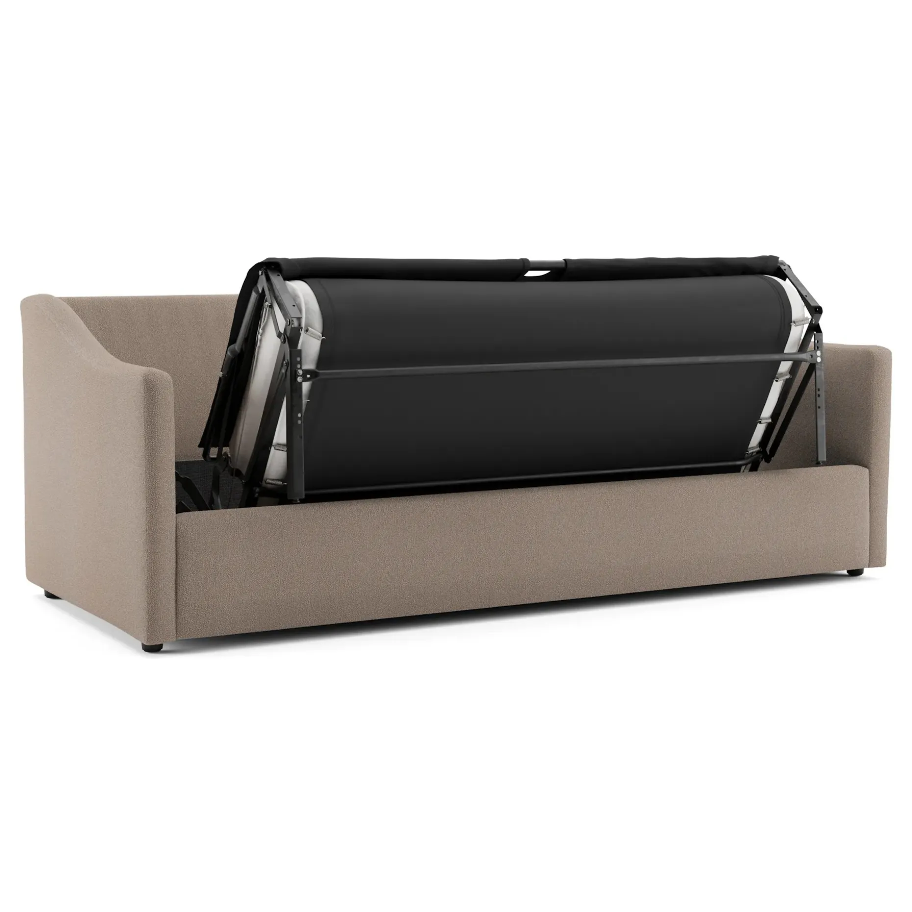 Landry 84.5" Sofa Bed - Sandstone Wool Bouclé