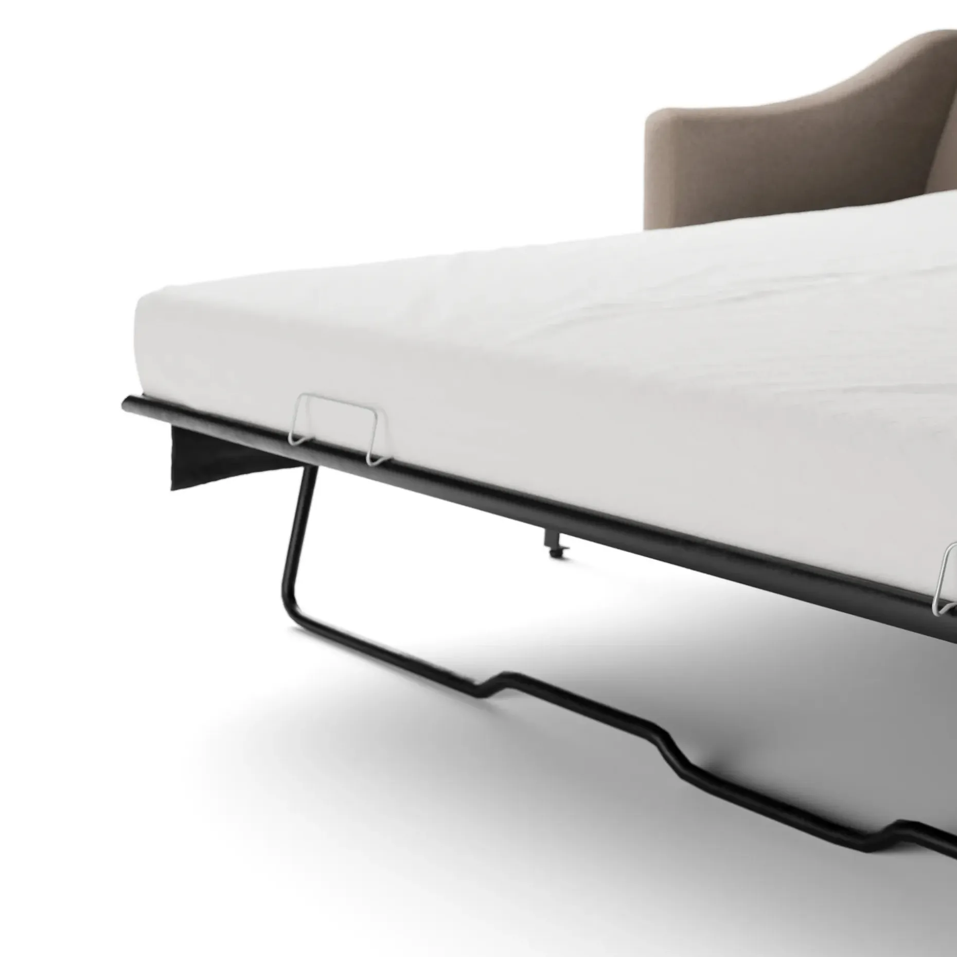 Landry 84.5" Sofa Bed - Sandstone Wool Bouclé