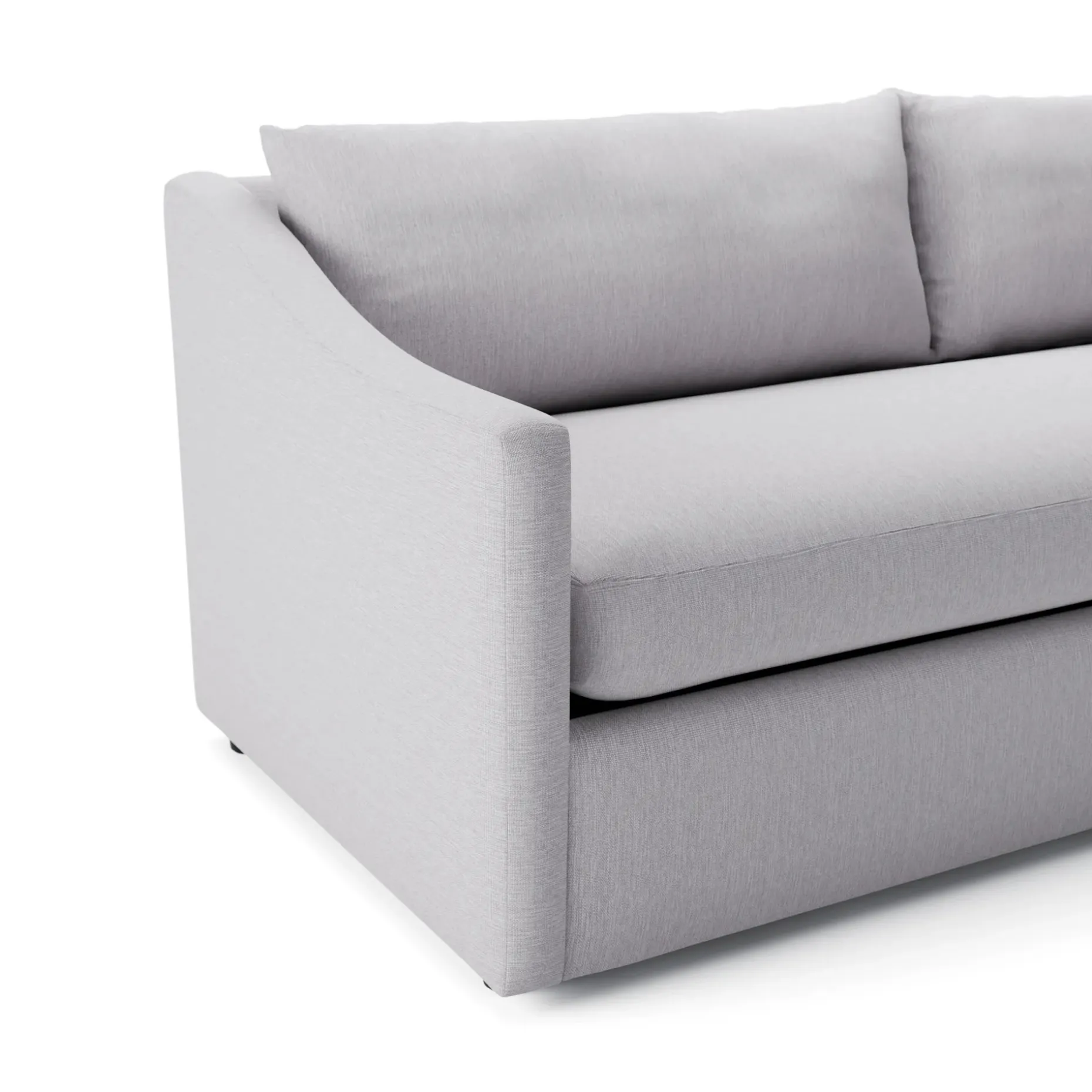 Landry 84.5" Sofa Bed - Silver Ivory