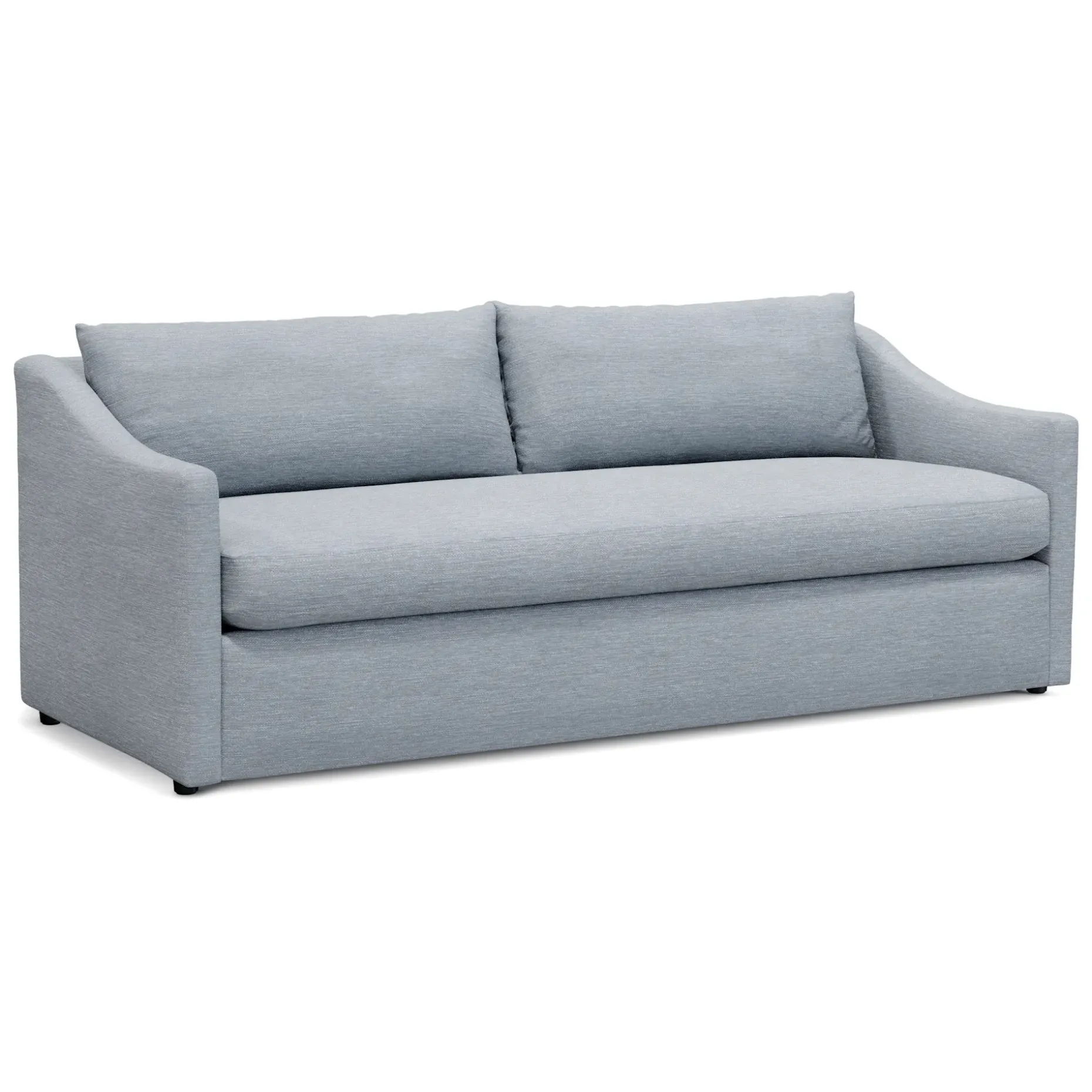 Landry 84.5" Sofa Bed - Silver Light Blue