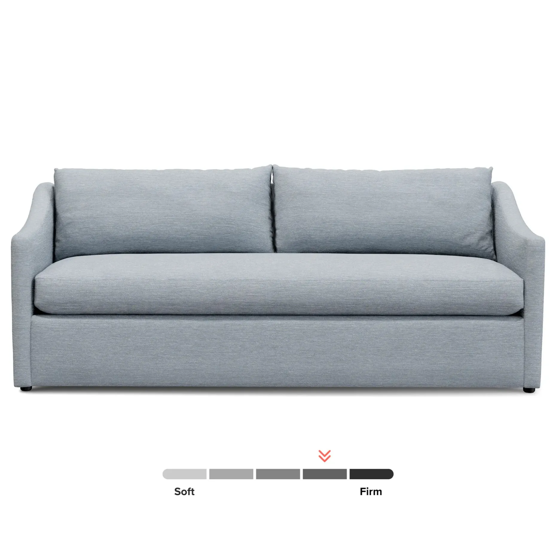 Landry 84.5" Sofa Bed - Silver Light Blue