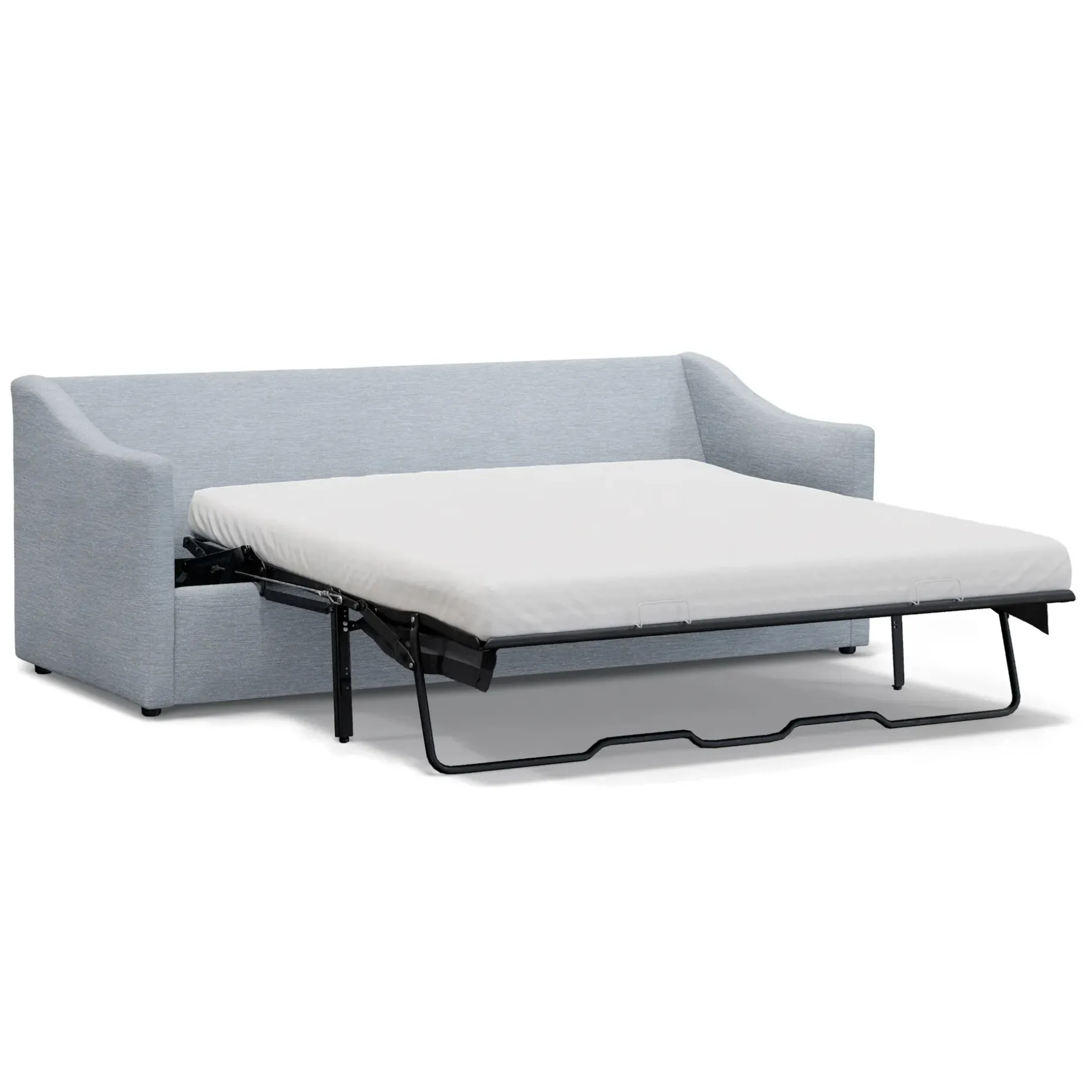 Landry 84.5" Sofa Bed - Silver Light Blue