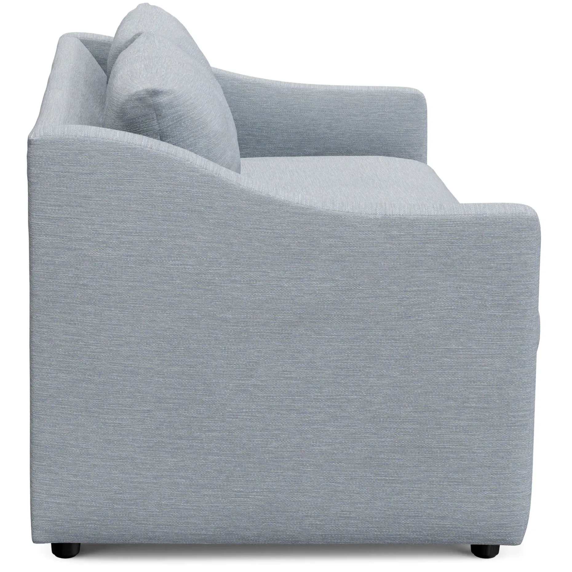 Landry 84.5" Sofa Bed - Silver Light Blue