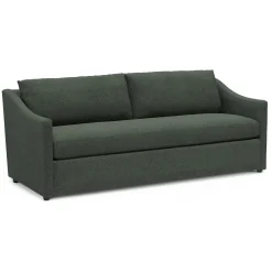 Landry 84.5" Sofa - Green Wool Bouclé