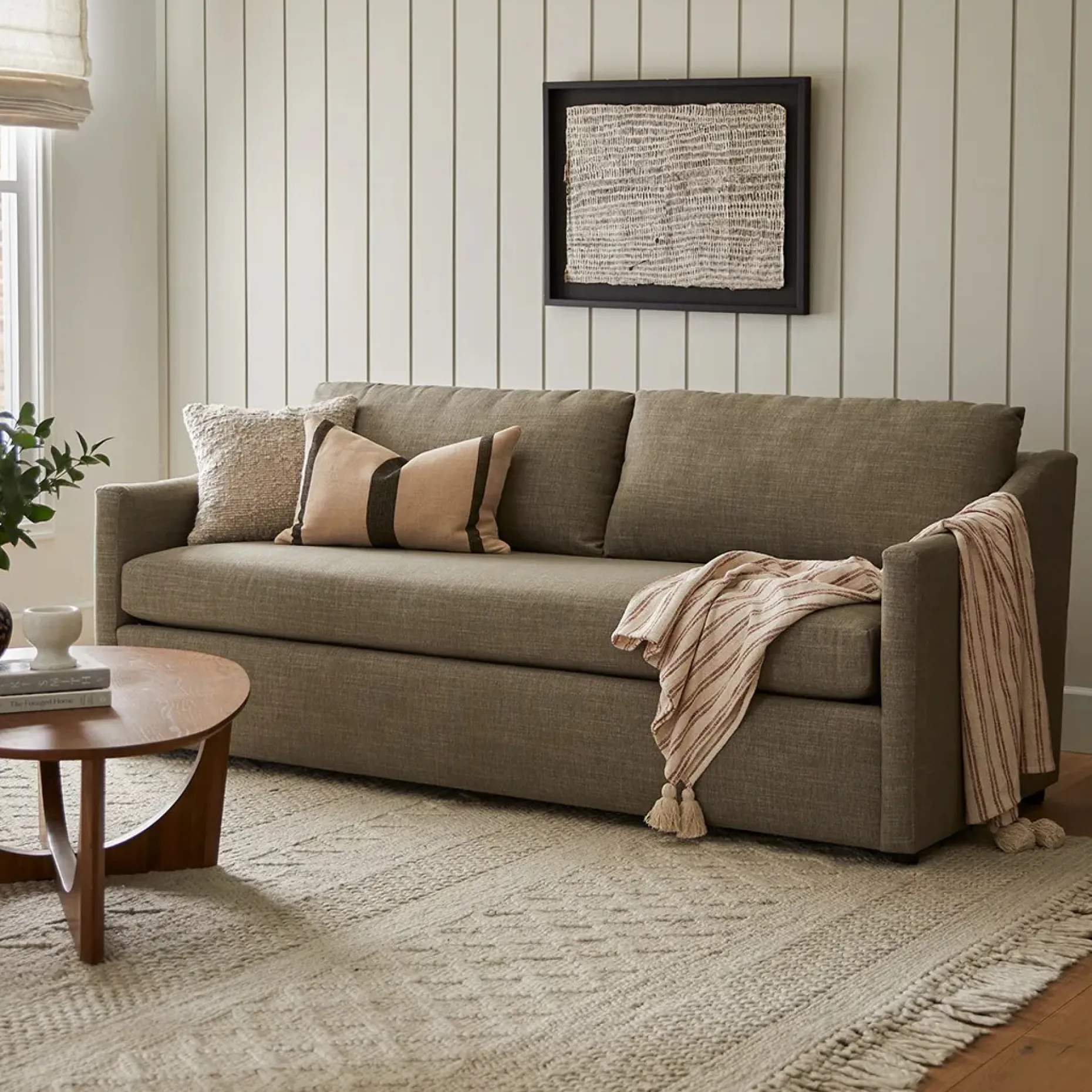 Landry 84.5" Sofa - Napa Taupe