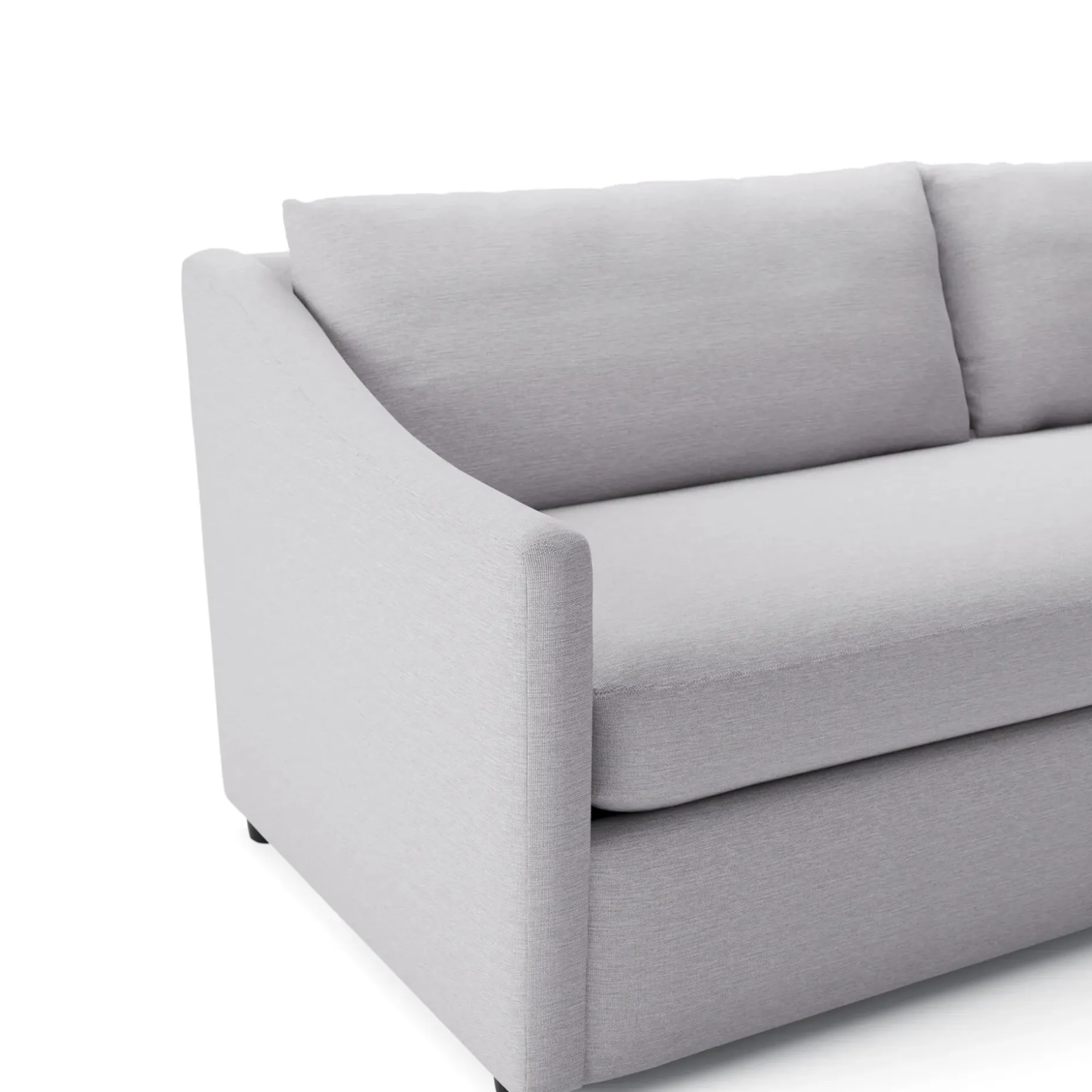 Landry 84.5" Sofa - Silver Ivory