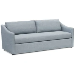 Landry 84.5" Sofa - Silver Light Blue