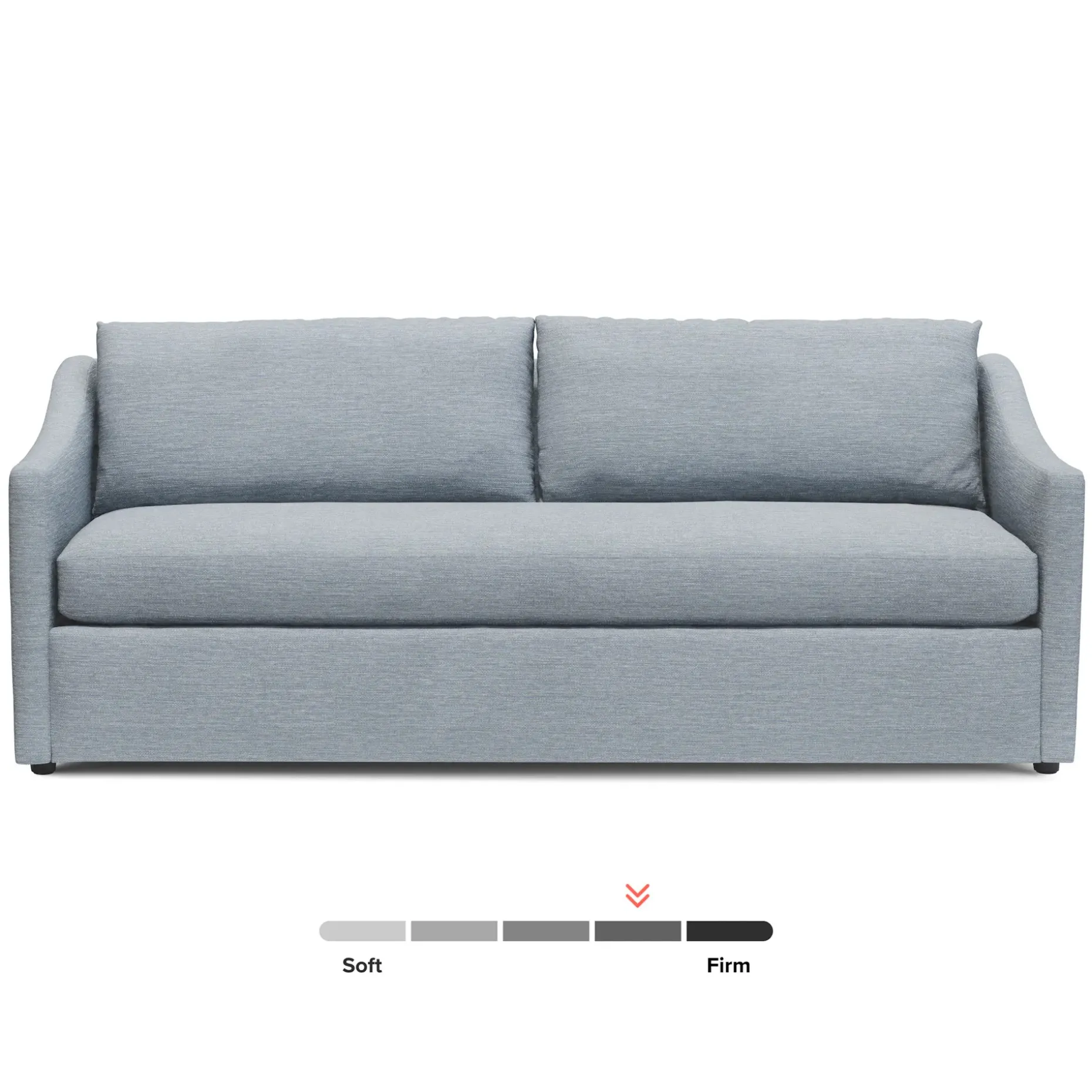Landry 84.5" Sofa - Silver Light Blue