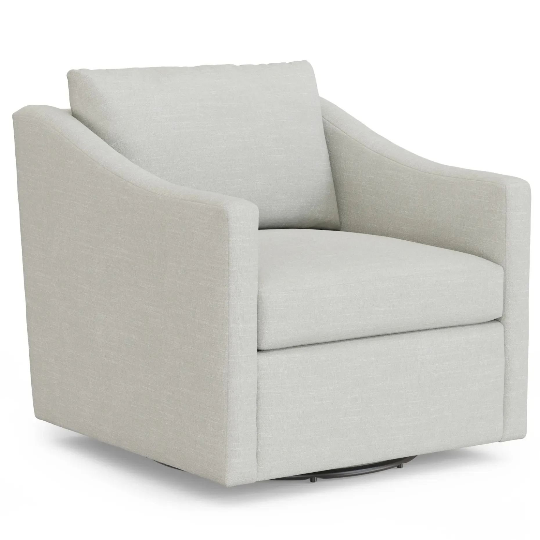 Landry 32.25" Swivel Lounge Chair - Napa Dove
