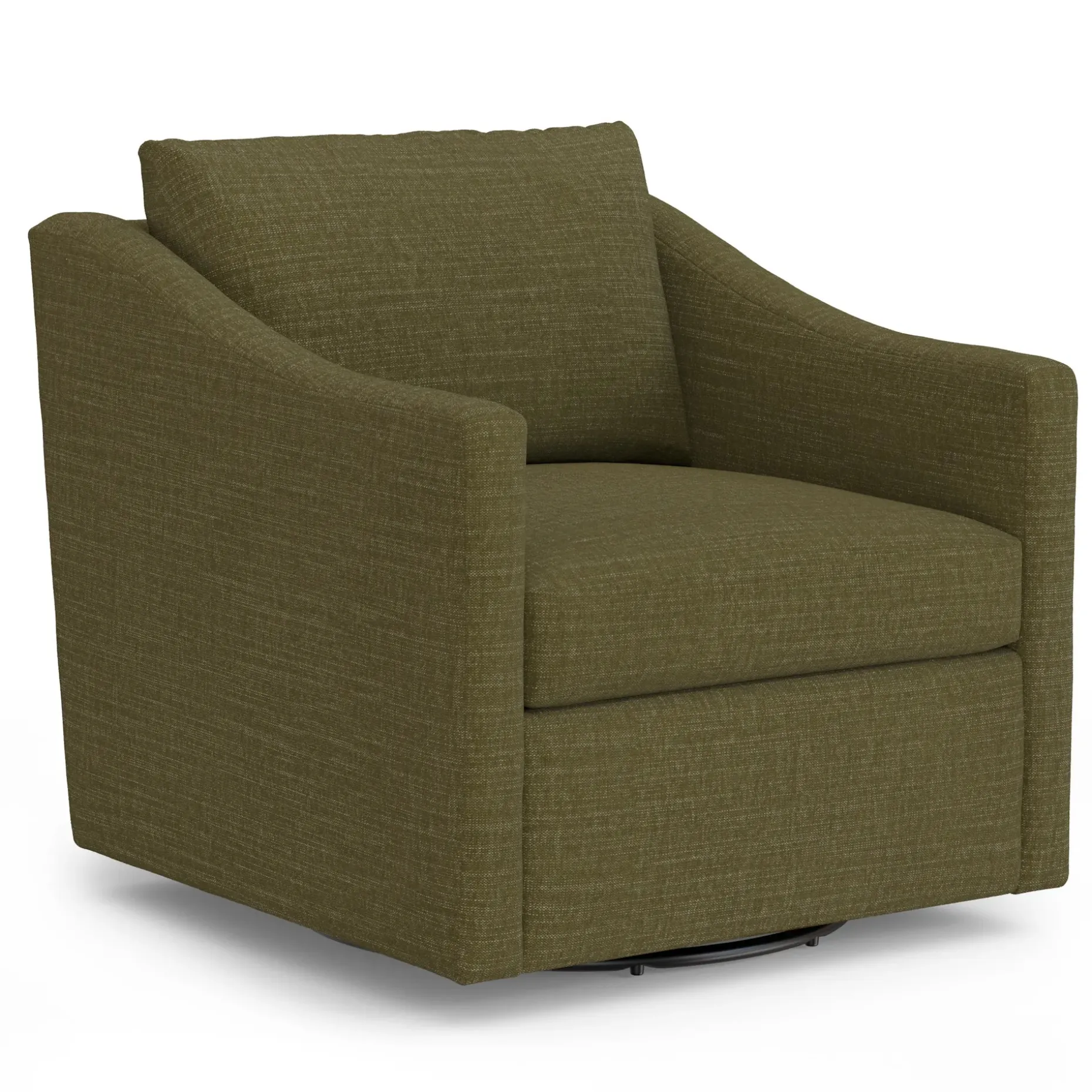 Landry 32.25" Swivel Lounge Chair - Napa Moss
