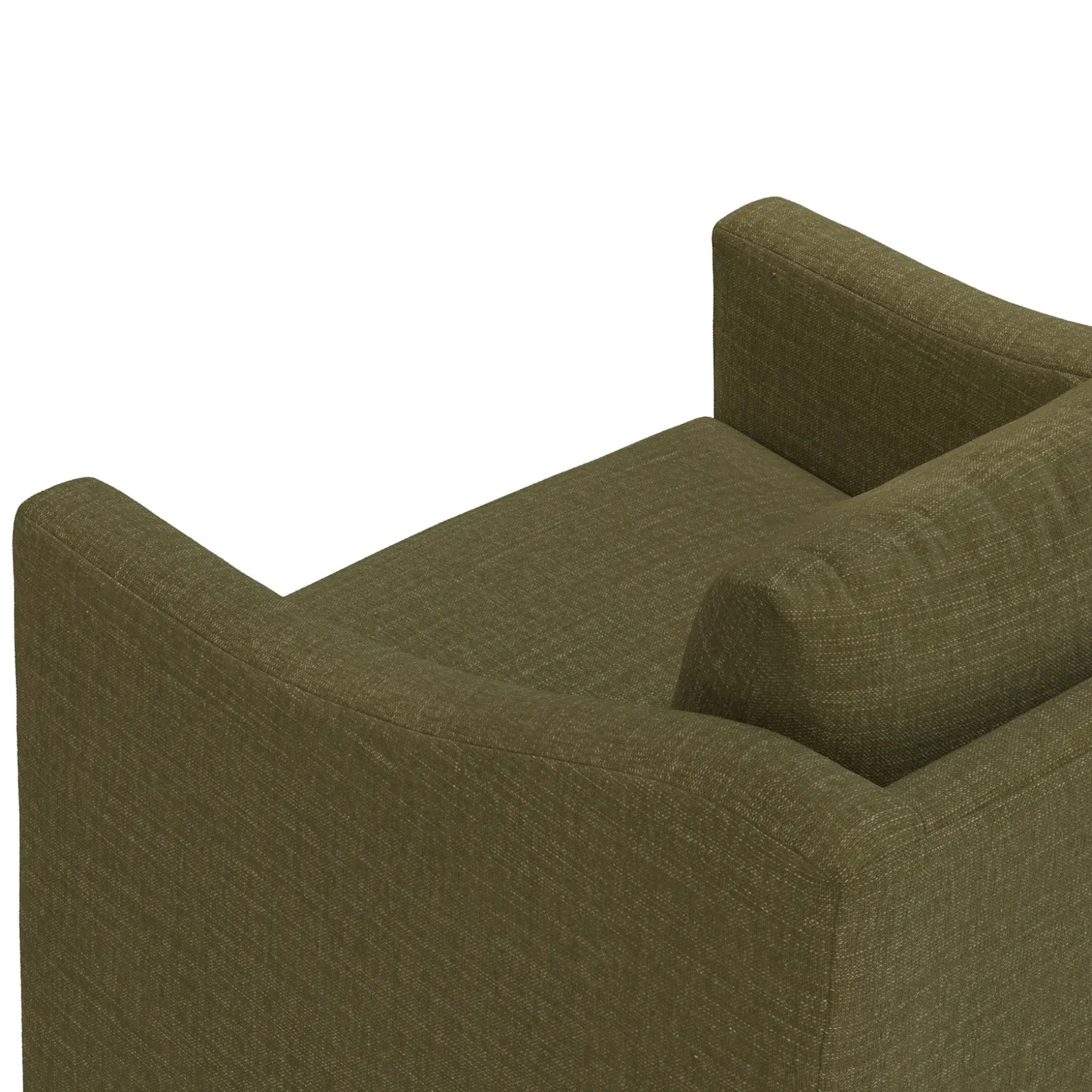Landry 32.25" Swivel Lounge Chair - Napa Moss