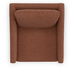 Landry 32.25" Swivel Lounge Chair - Napa Rust