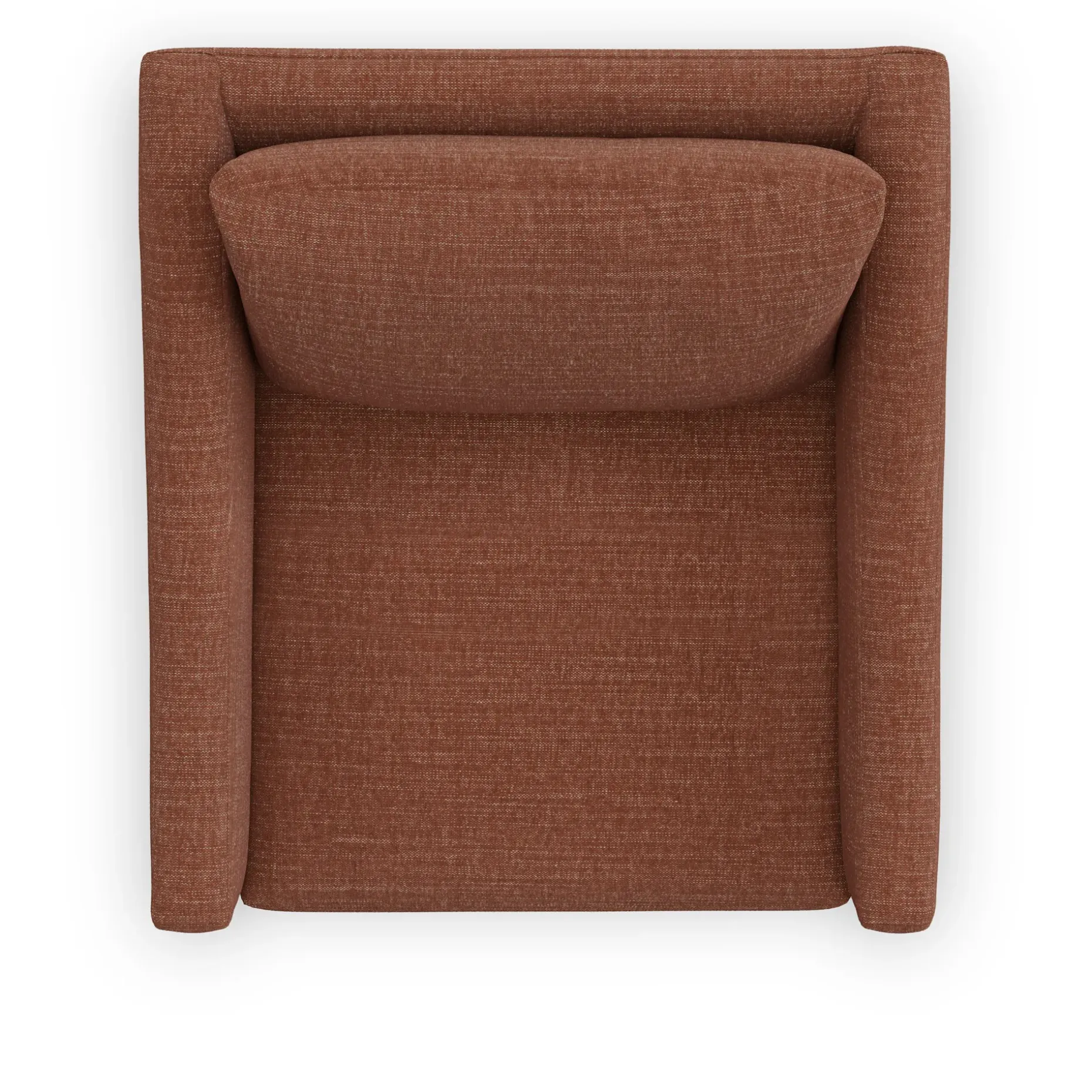 Landry 32.25" Swivel Lounge Chair - Napa Rust