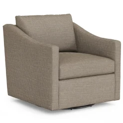 Landry 32.25" Swivel Lounge Chair - Napa Taupe