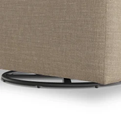 Landry 32.25" Swivel Lounge Chair - Napa Taupe