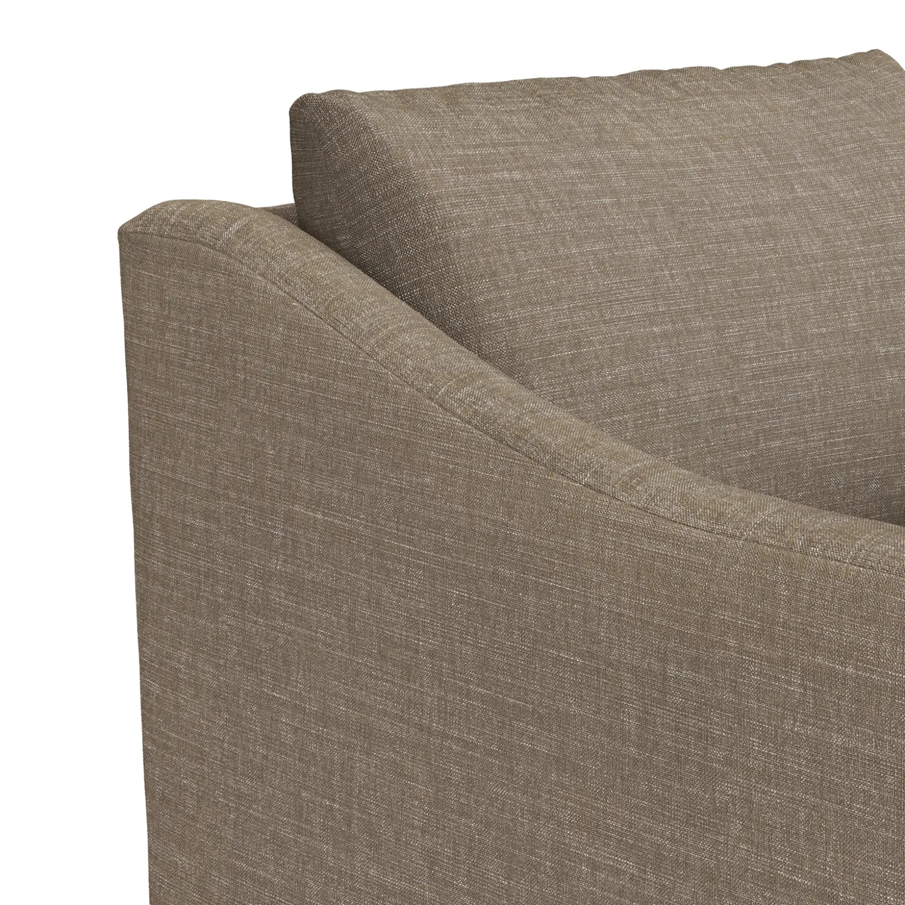 Landry 32.25" Swivel Lounge Chair - Napa Taupe