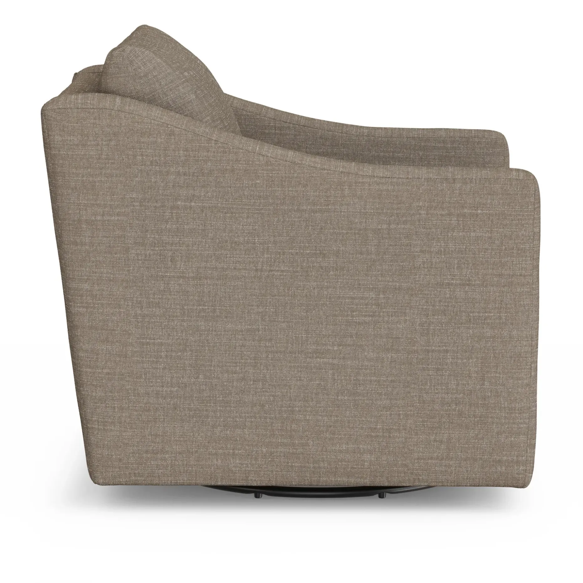 Landry 32.25" Swivel Lounge Chair - Napa Taupe