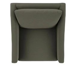 Landry 32.25" Swivel Lounge Chair - Silver Moss