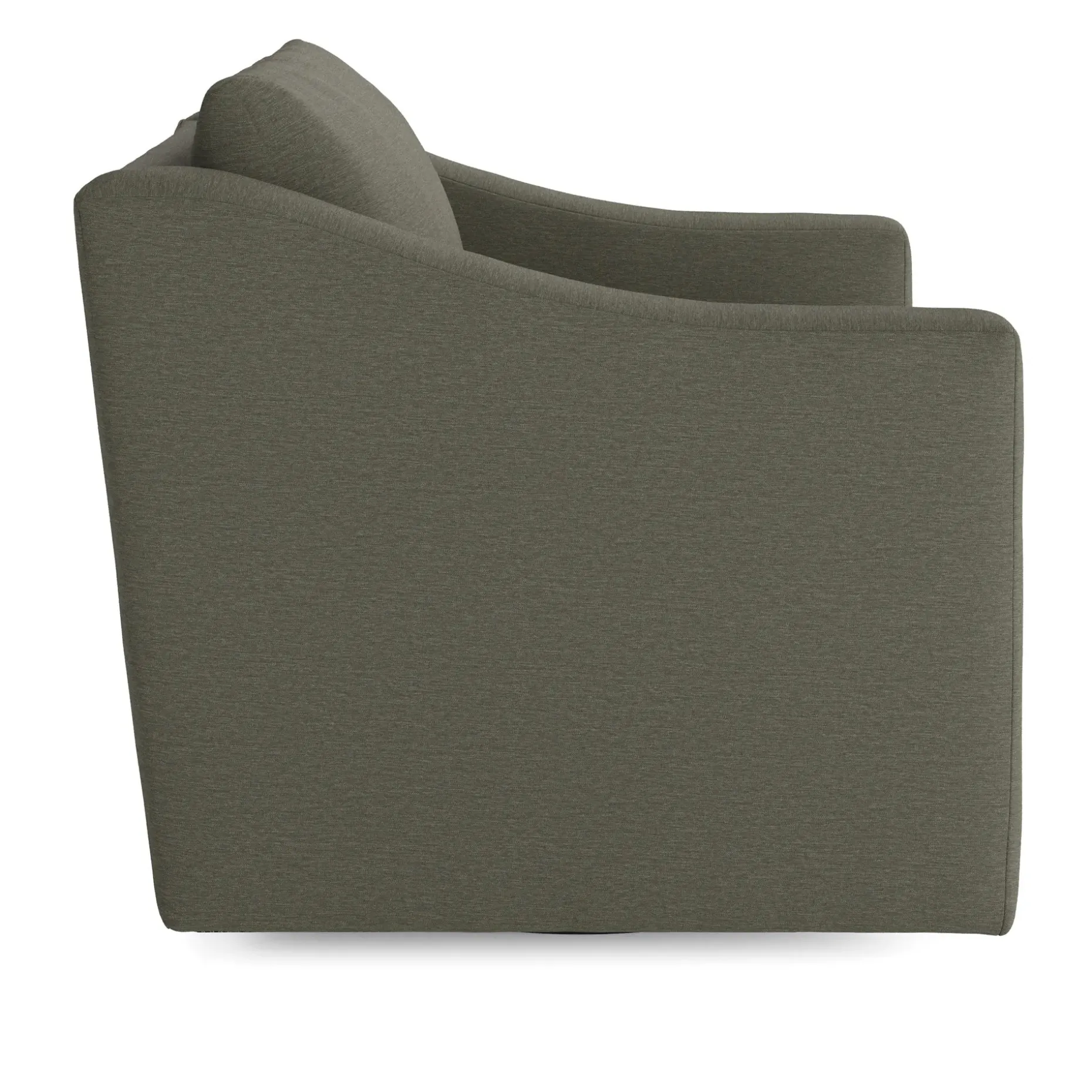 Landry 32.25" Swivel Lounge Chair - Silver Moss