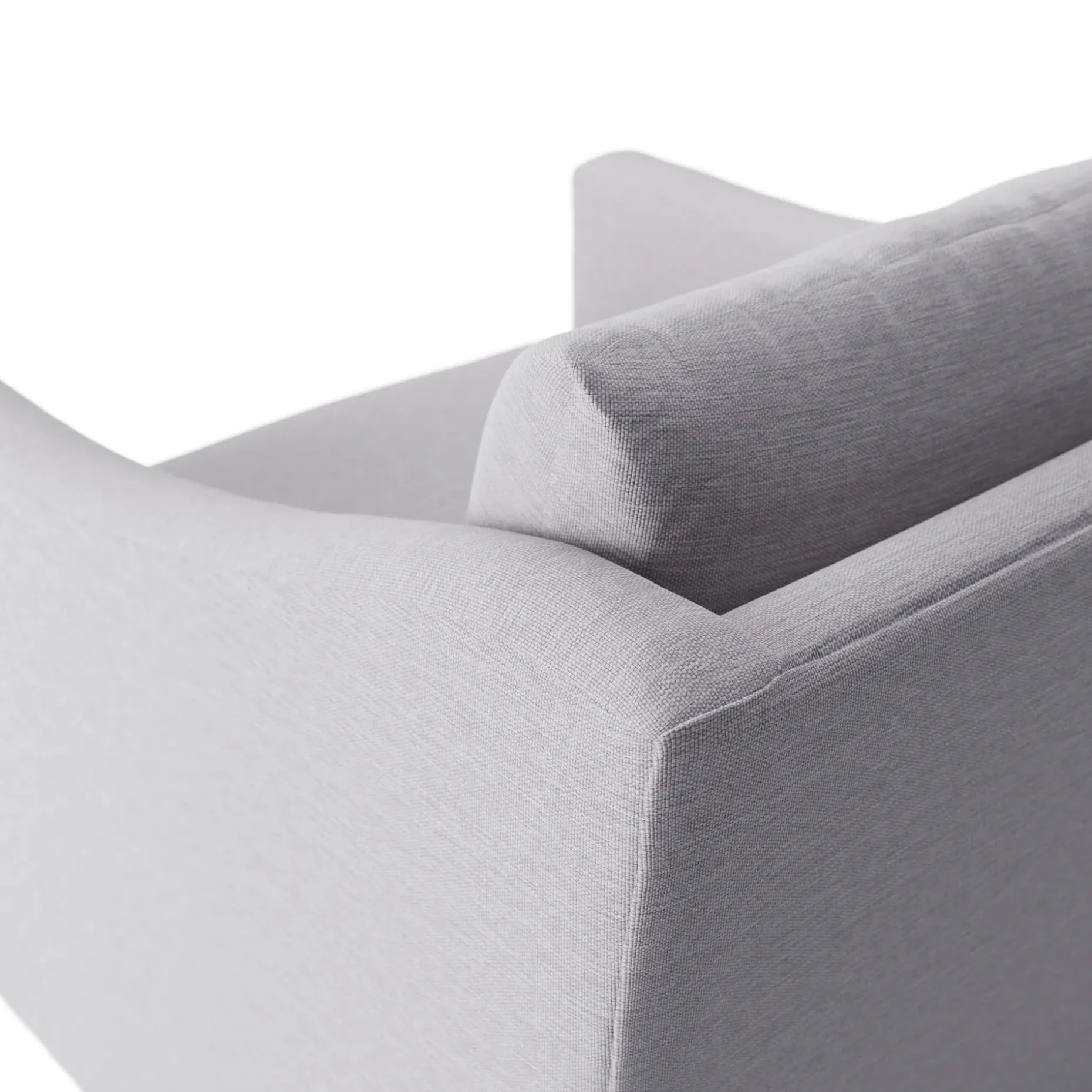 Landry 32.25" Swivel Lounge Chair - Silver Ivory