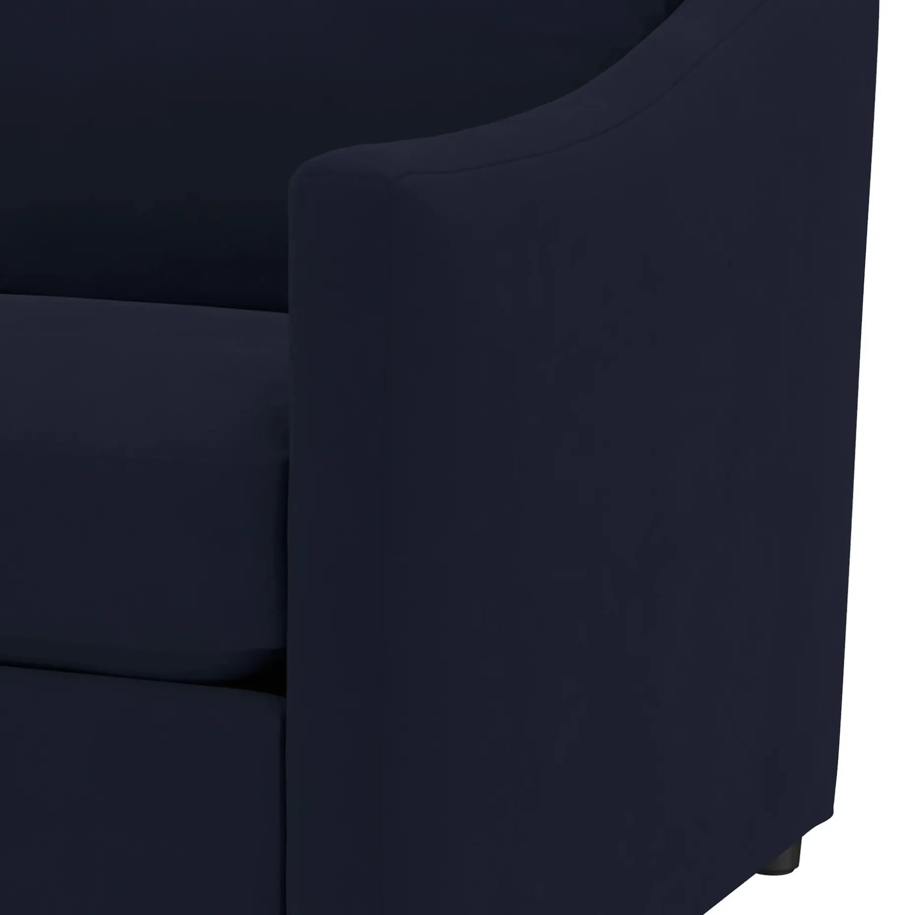 Landry 109" Velvet Left Storage Sleeper Sectional - Hale Ink