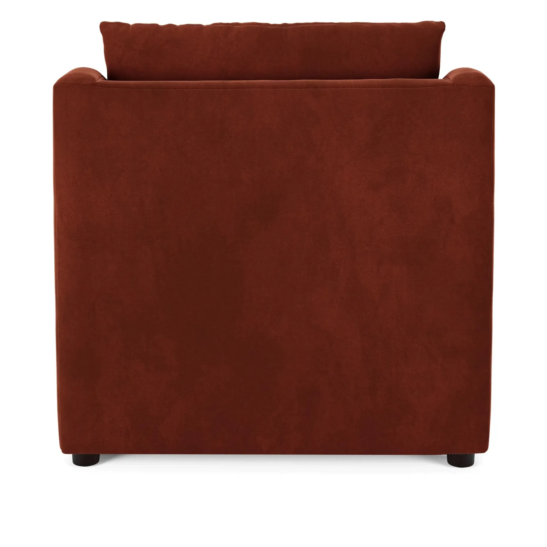 Landry 32.25" Velvet Lounge Chair - Hale Rust