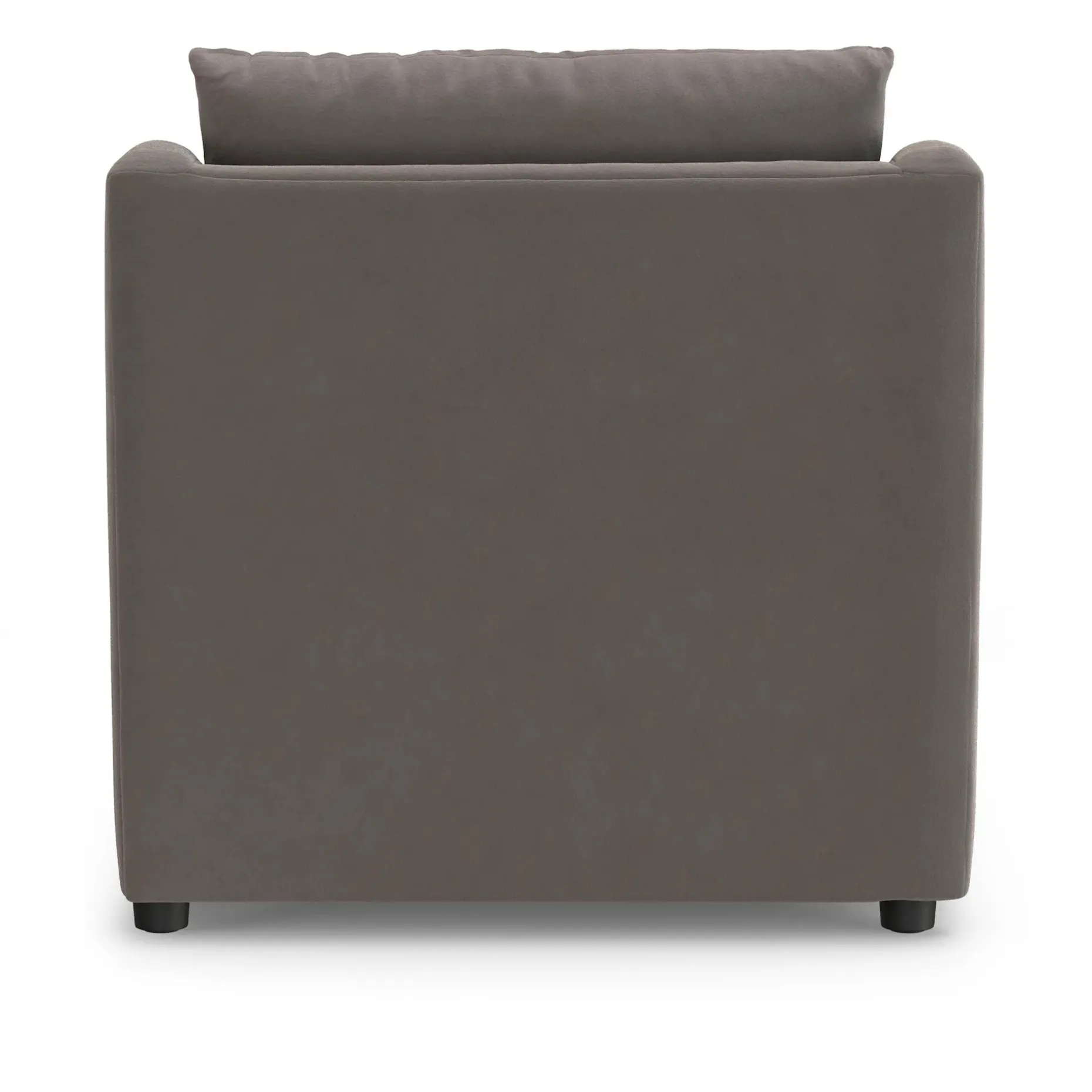 Landry 32.25" Velvet Lounge Chair - Hale Warm Gray