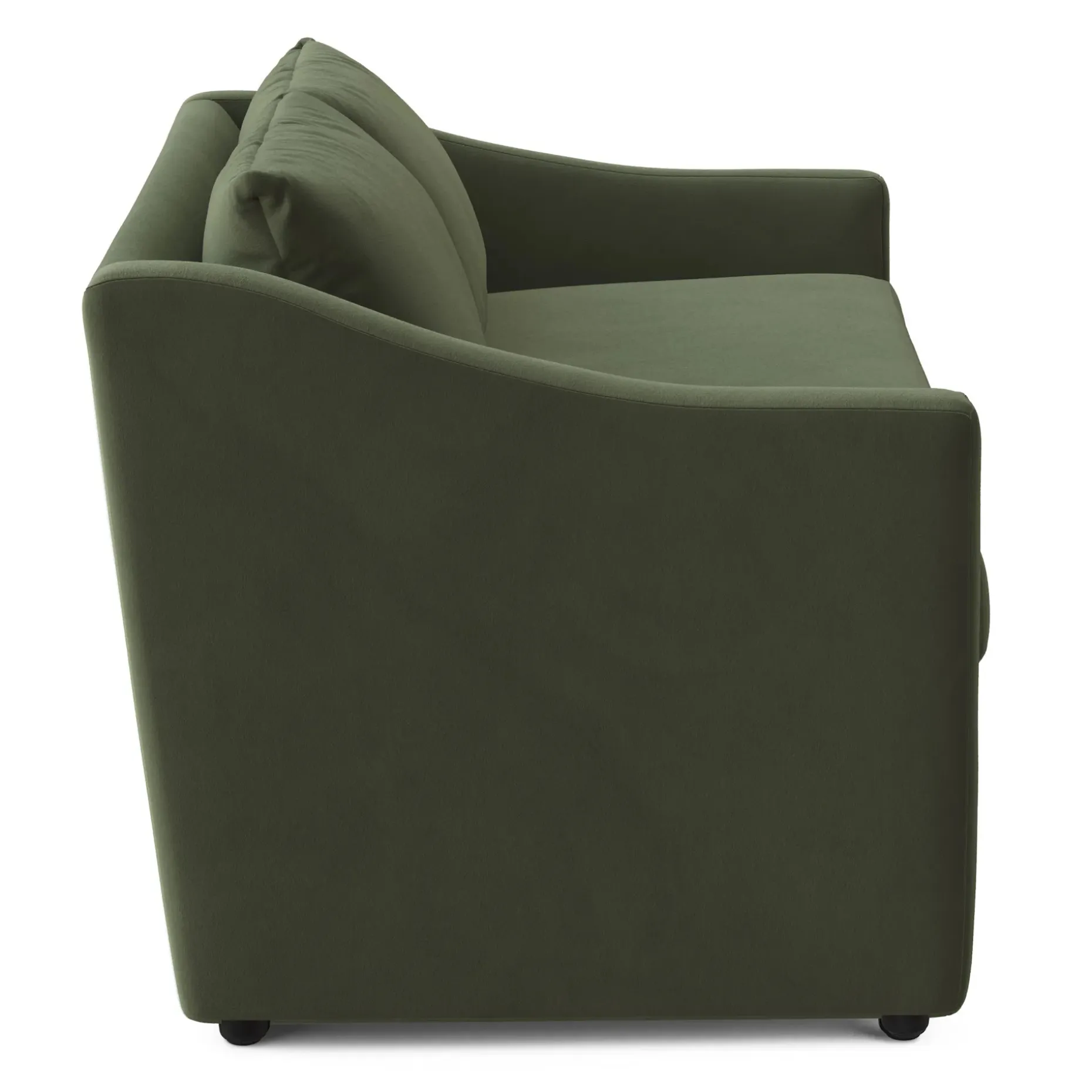 Landry 72" Velvet Loveseat - Hale Fir Green