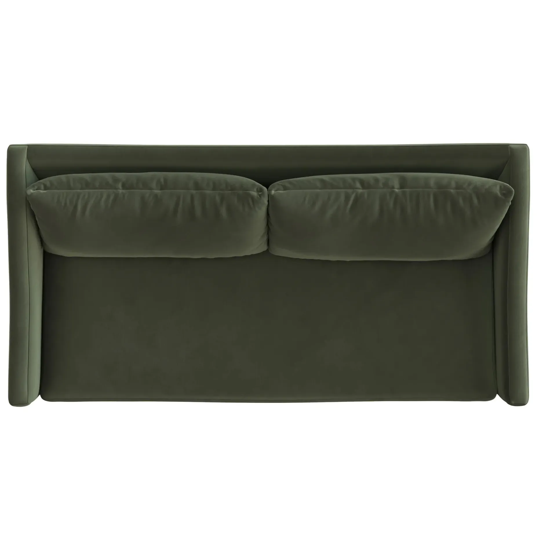 Landry 72" Velvet Loveseat - Hale Fir Green