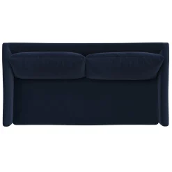 Landry 72" Velvet Loveseat - Hale Ink