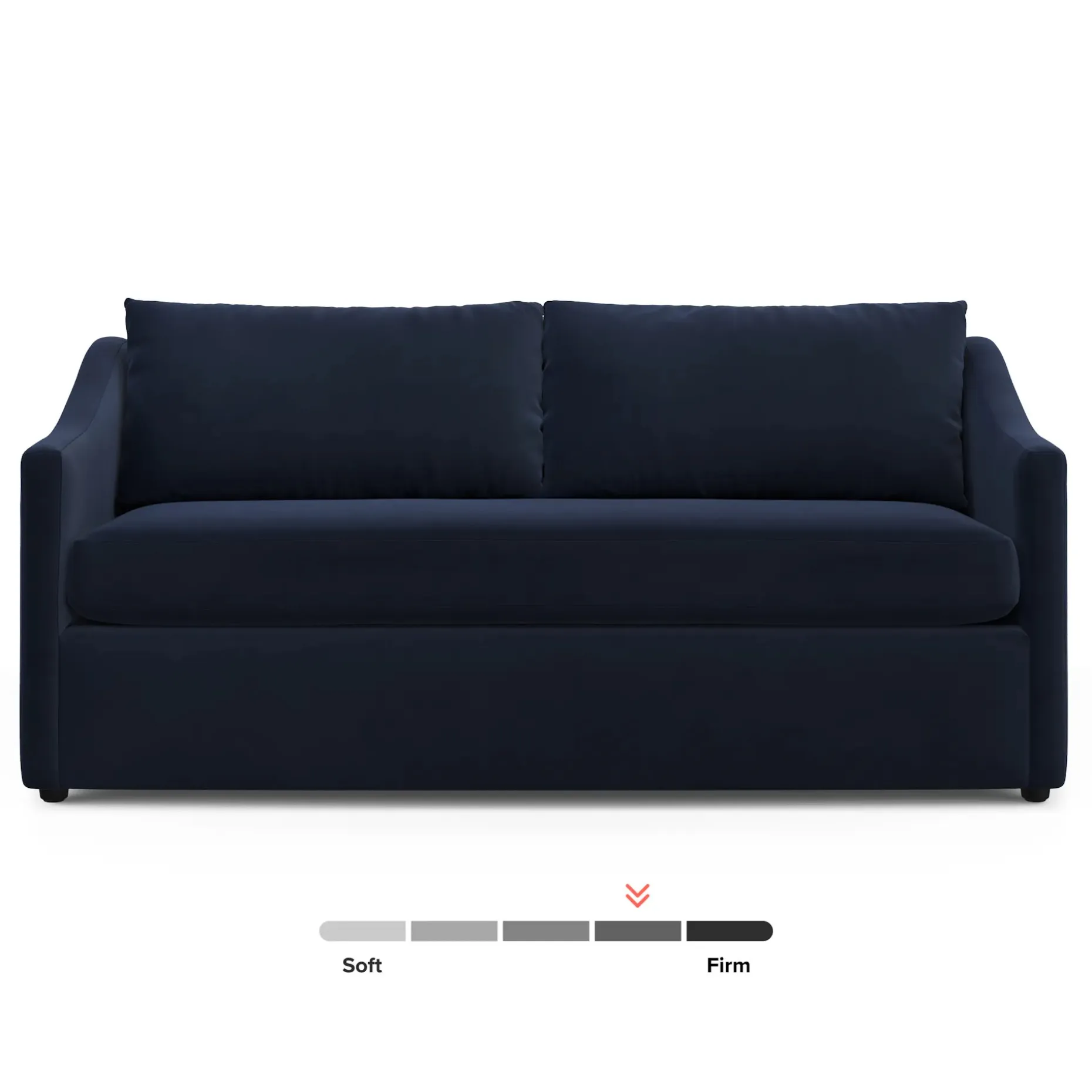 Landry 72" Velvet Loveseat - Hale Ink
