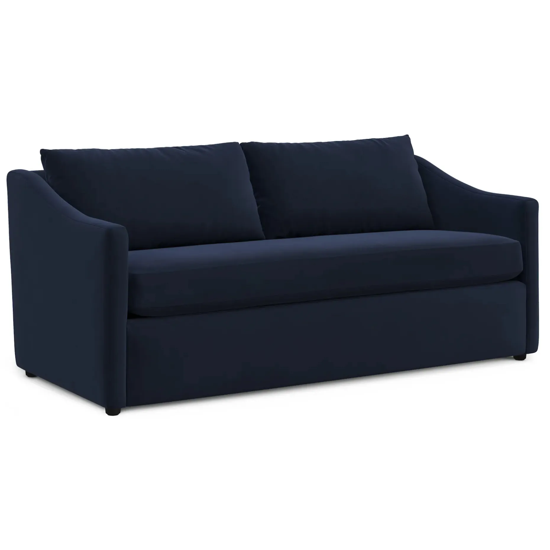 Landry 72" Velvet Loveseat - Hale Ink