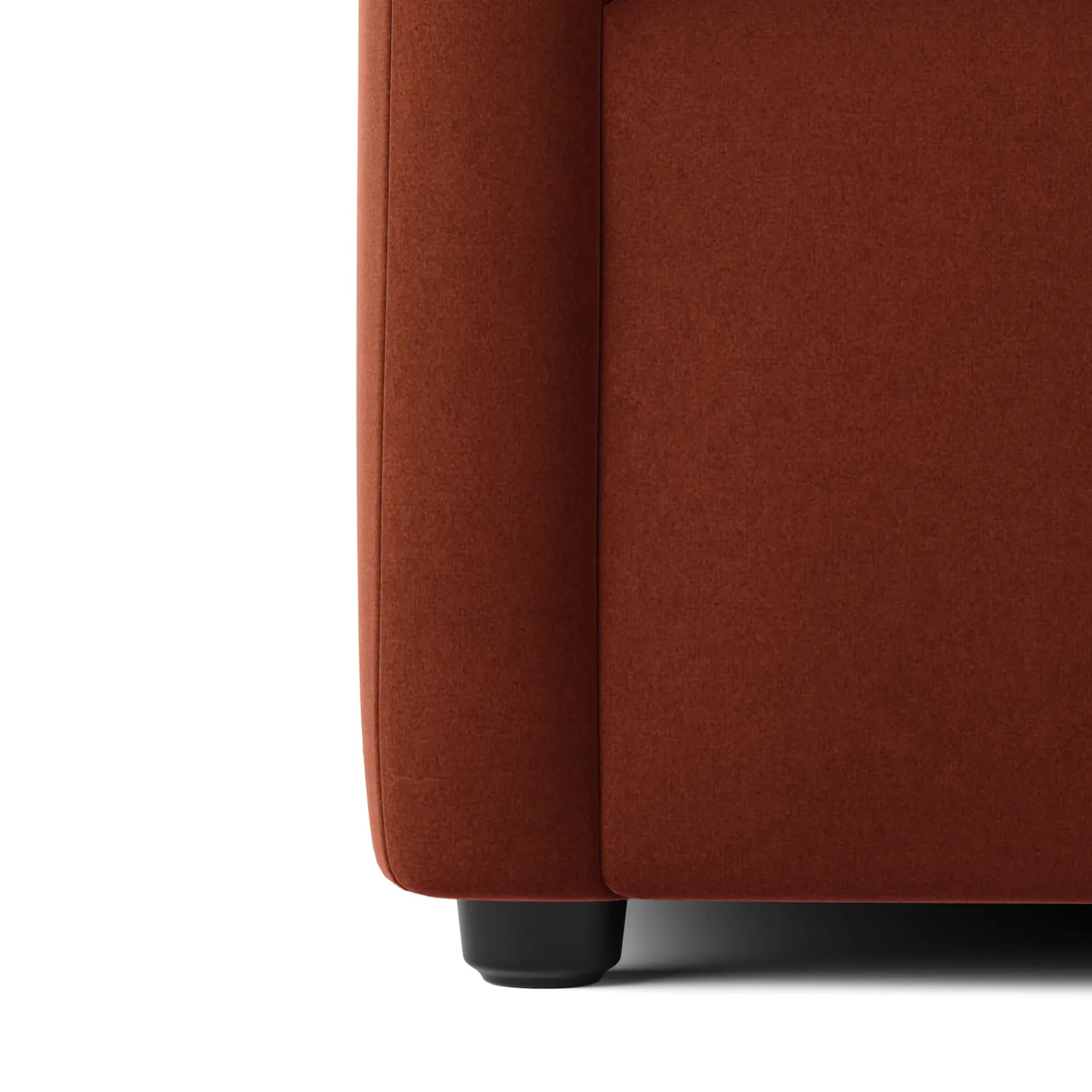 Landry 72" Velvet Loveseat - Hale Rust