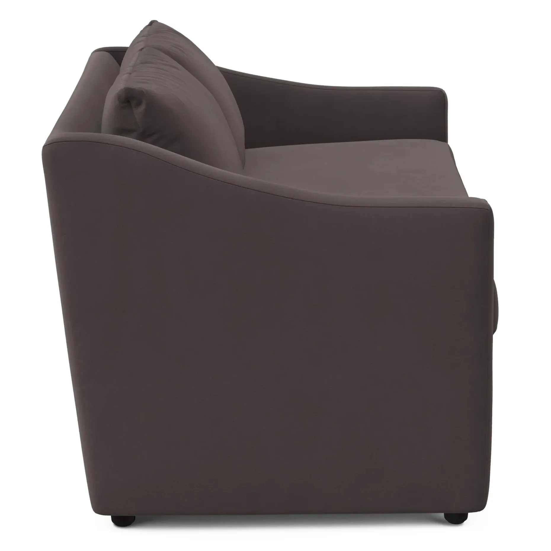 Landry 72" Velvet Loveseat - Hale Warm Gray