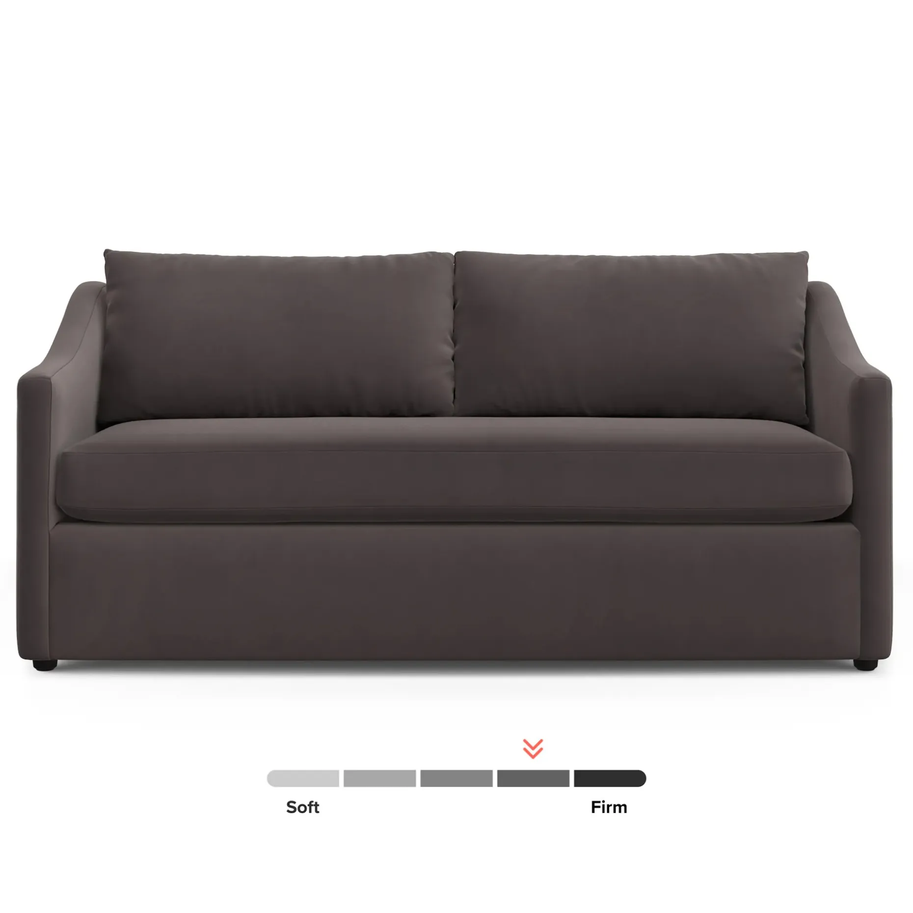 Landry 72" Velvet Loveseat - Hale Warm Gray