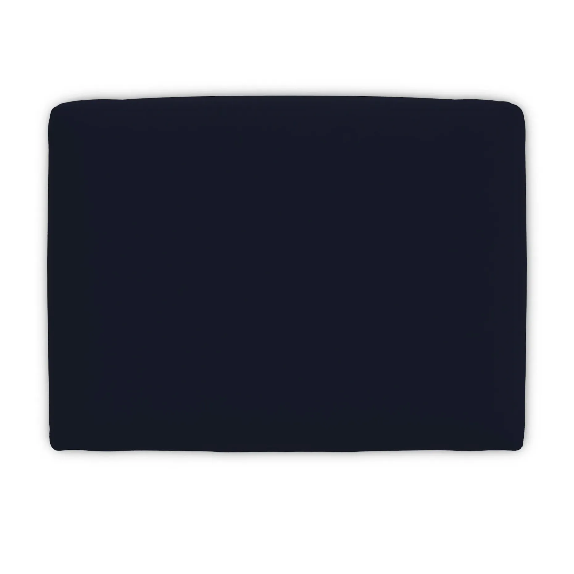 Landry 28" Velvet Ottoman - Hale Ink