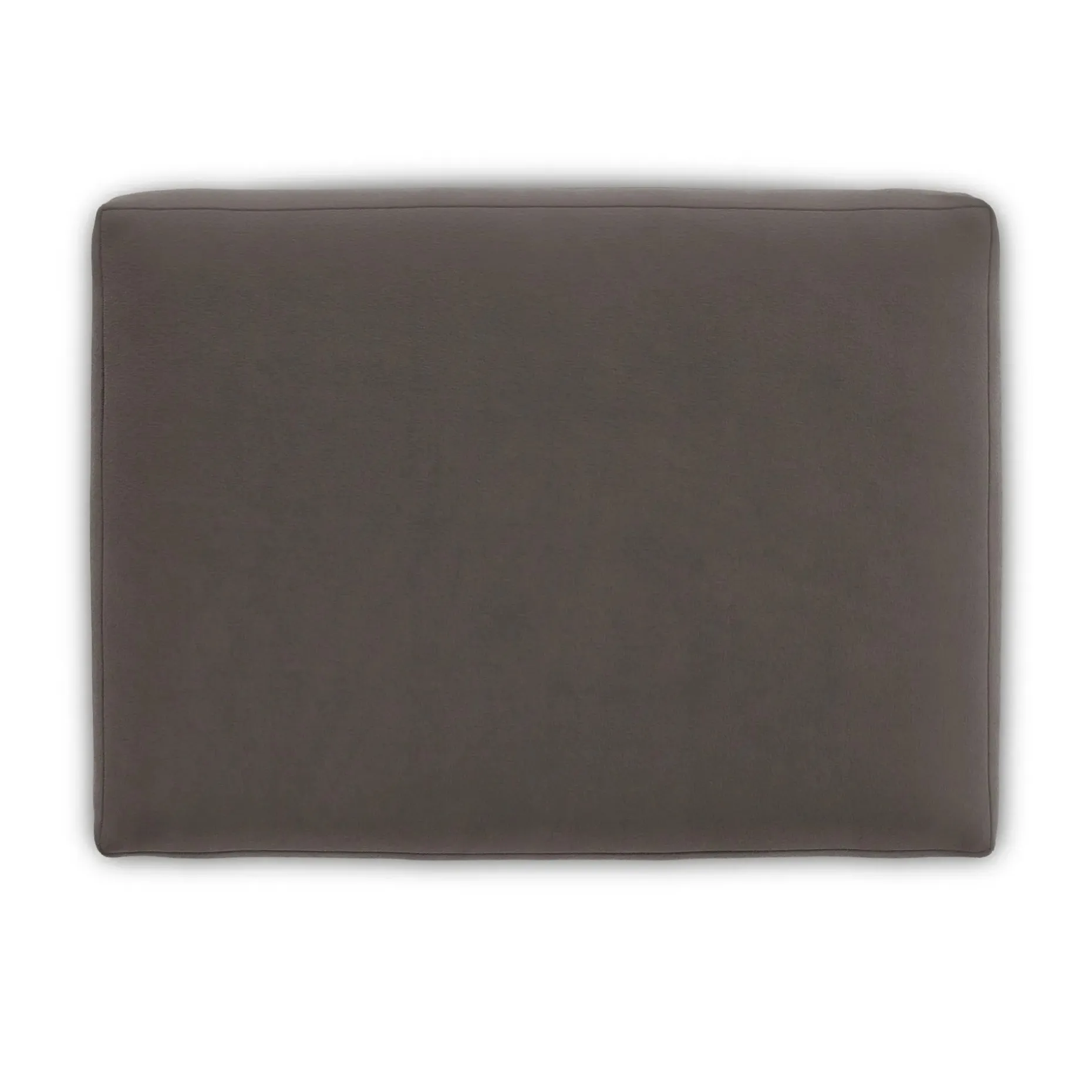 Landry 28" Velvet Ottoman - Hale Warm Gray