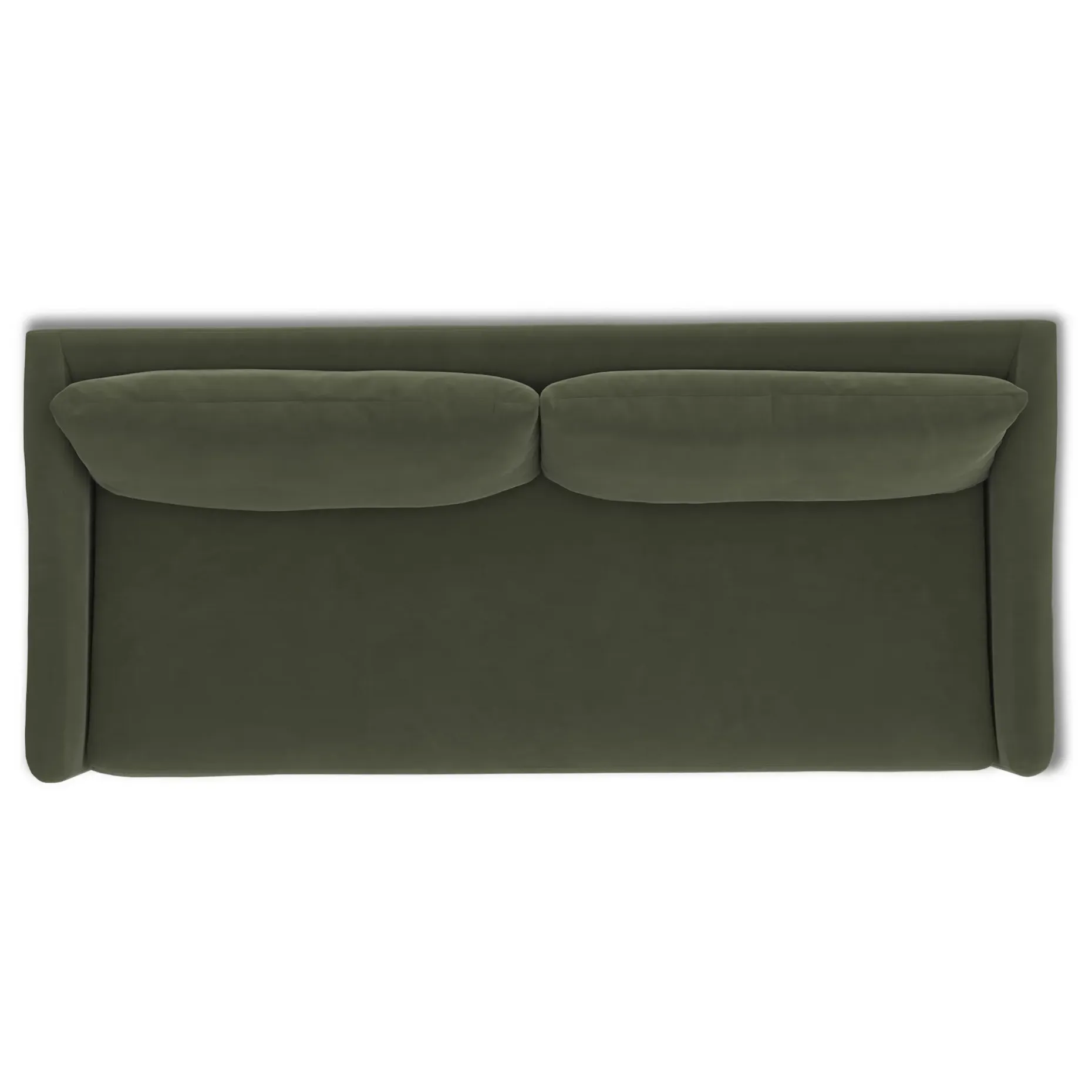 Landry 84.5" Velvet Sofa Bed - Hale Fir Green