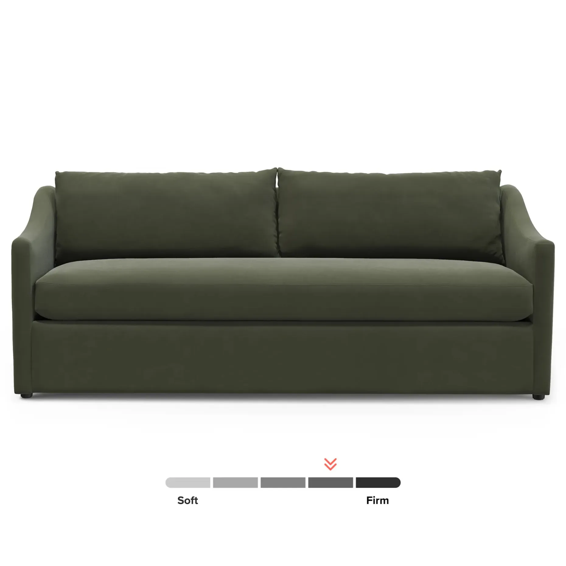 Landry 84.5" Velvet Sofa Bed - Hale Fir Green