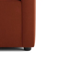 Landry 84.5" Velvet Sofa Bed - Hale Rust