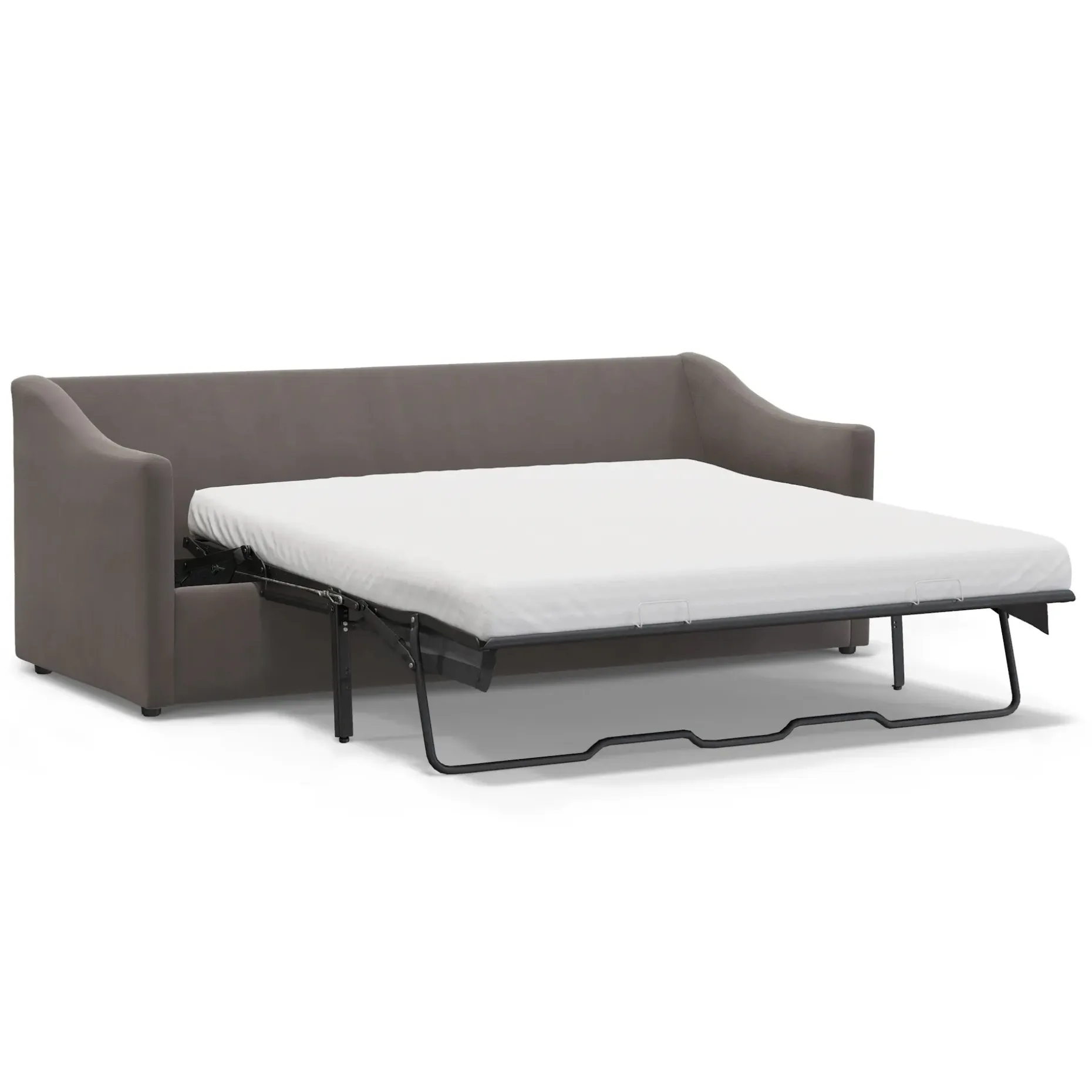 Landry 84.5" Velvet Sofa Bed - Hale Warm Gray
